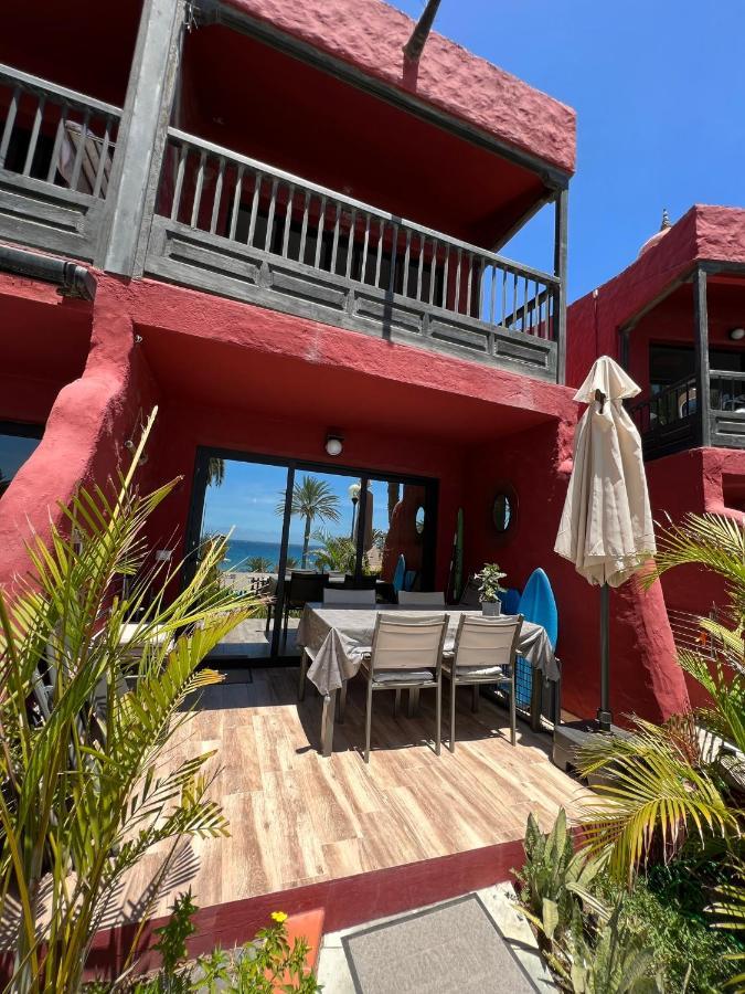 First Beachline Deluxe With Garden And Terrasse In Sun Club San Bartolomé Exteriör bild