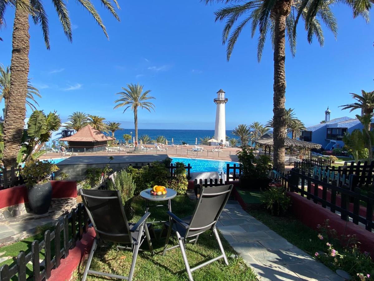First Beachline Deluxe With Garden And Terrasse In Sun Club San Bartolomé Exteriör bild