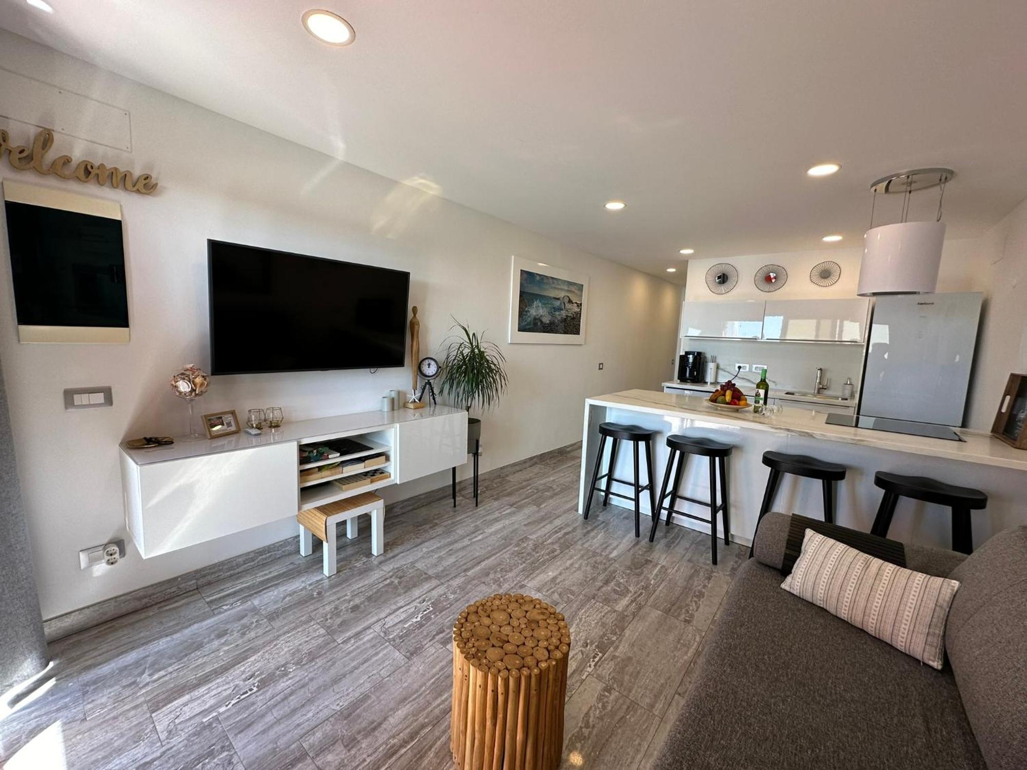 First Beachline Deluxe With Garden And Terrasse In Sun Club San Bartolomé Exteriör bild